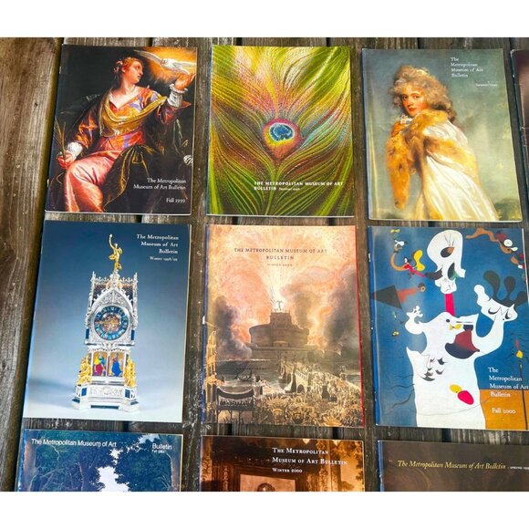 Collection of 13 Metropolitan Museum of Art Bulletins 1983–2000 Fine Condition - Picture 2 of 10